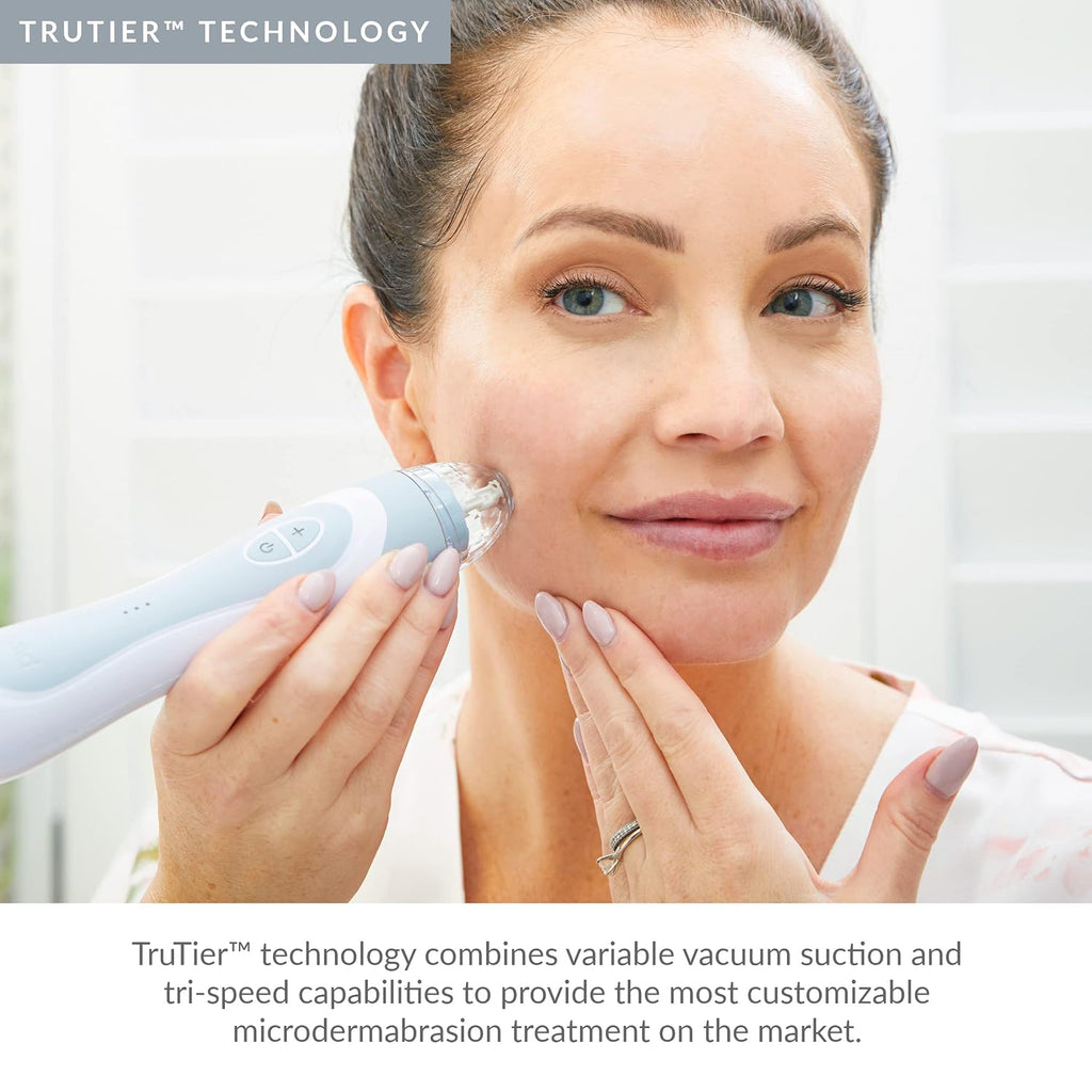 PMD Beauty Personal Microderm Elite Pro - At-Home Use, Facial Exfoliator Tool, Microdermabrasion Machine Kit for Face and Body Skincare