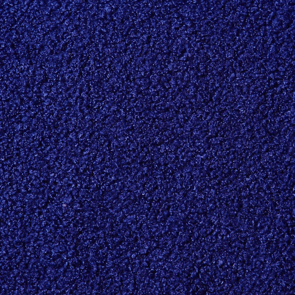 24KF Upholstered Soft Teddy Fabric Queen Headboard,Modern Wave-Like Top Edge Full Size Headboard, 6033-Q-Navy