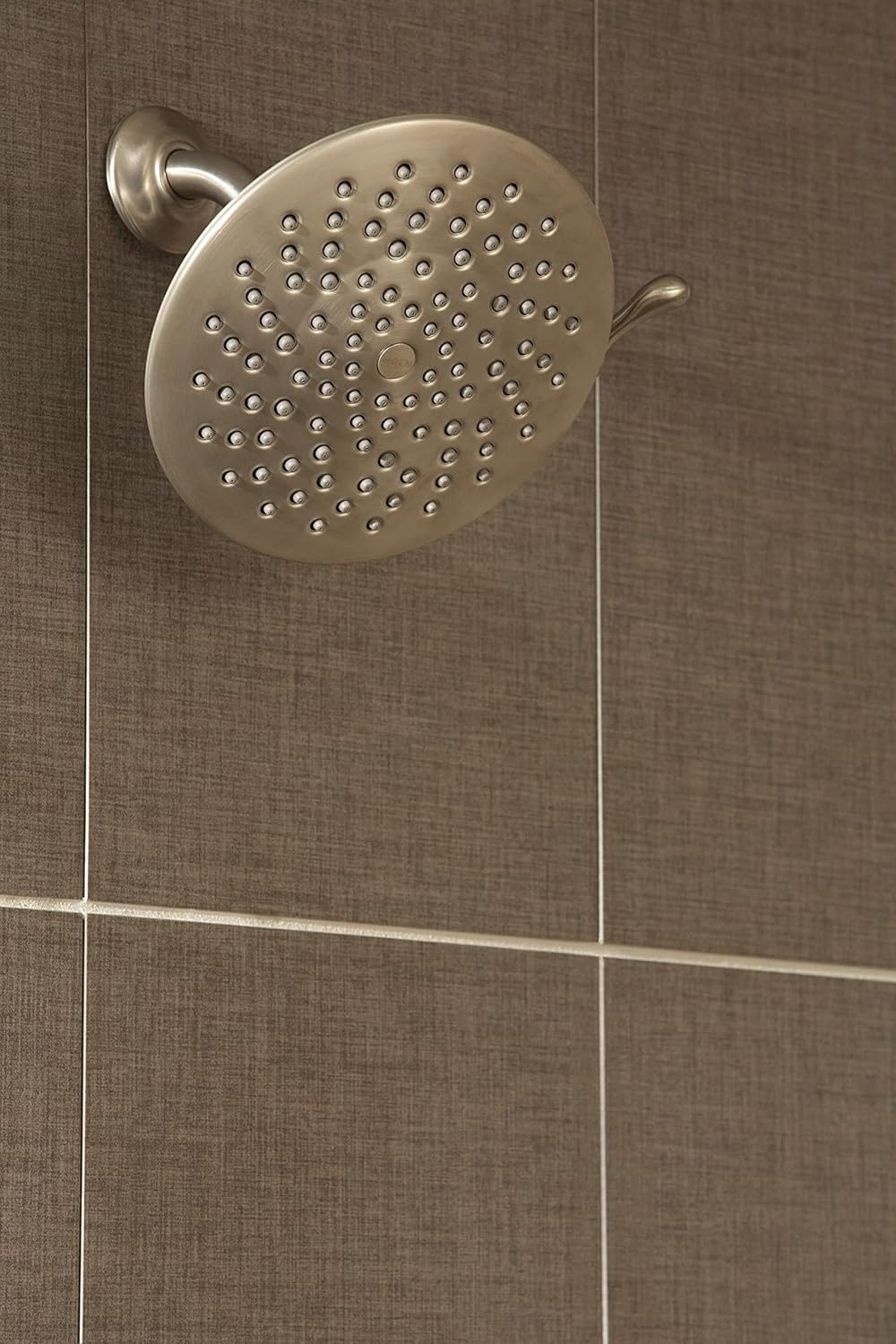 Moen S6320EPBN Velocity Eco-Performance Two-Function Rain Shower Shower Head with Immersion Technology, 8-Inch, Brushed Nickel