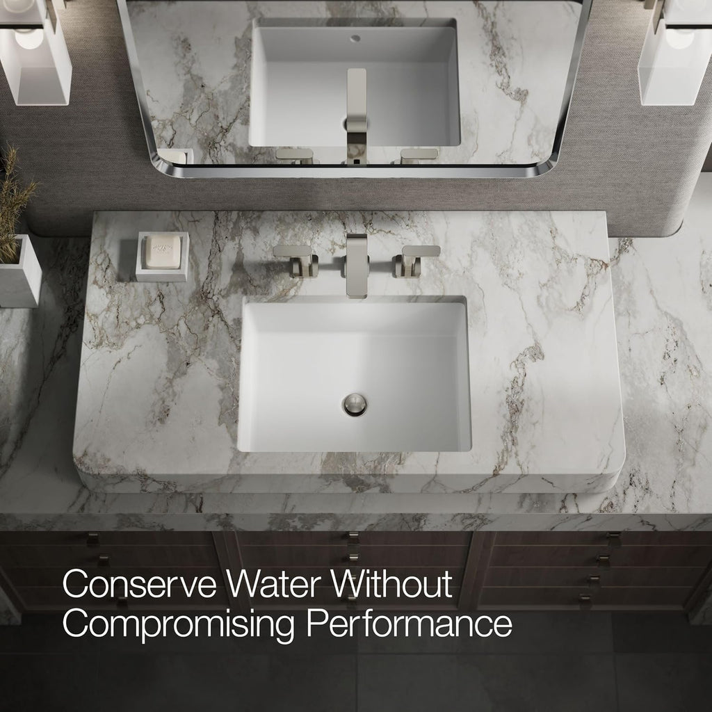 KOHLER K-23484-4K-SN PARALLEL® WS LAV FCT, LEVER 1.0 GPM, Vibrant Polished Nickel