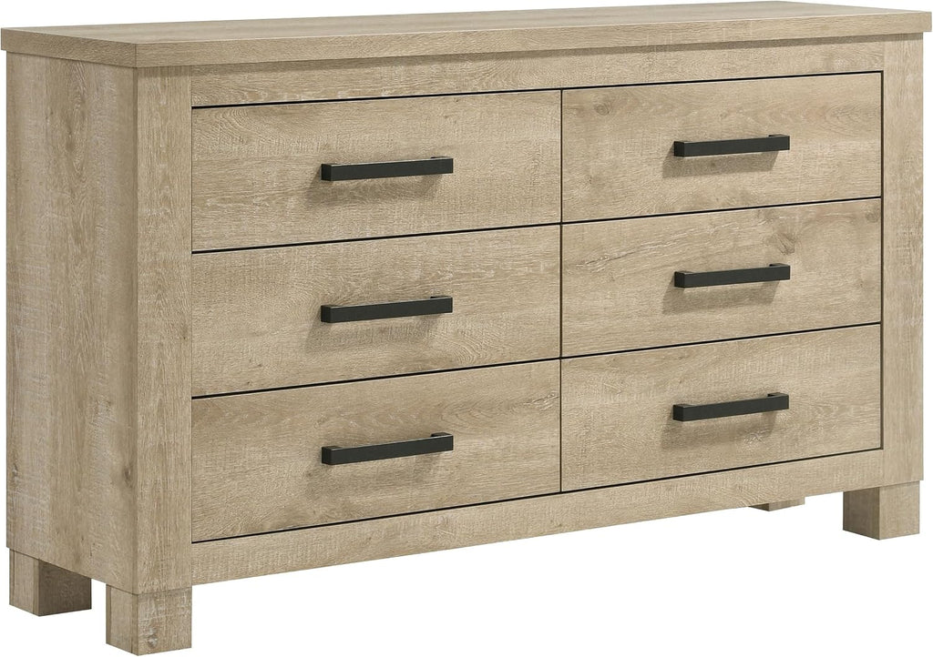 Coaster Home Furnishings Oakglen 5-Piece California King Bedroom Set Weathered Oak 225101KW-S5