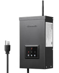 DEWENWILS Smart Low Voltage Landscape Transformer 300W, 3 Independent Outputs, 120V AC to 12V/14V AC, Landscape Lighting Transformer with Schedule & Timer, Compatible with Alexa & Google Assistant