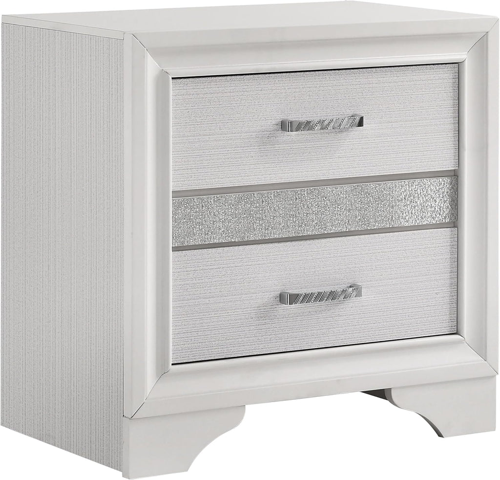 White 5-piece King Bedroom Set