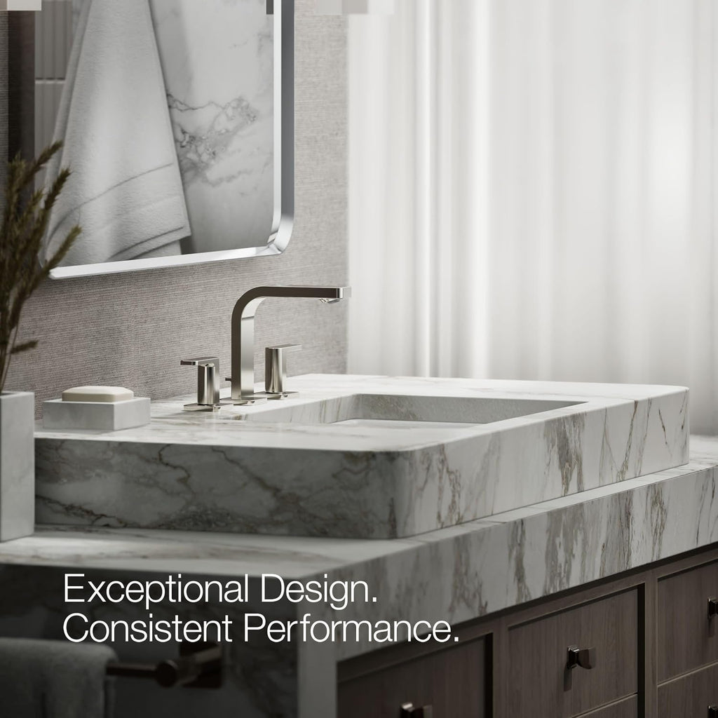 KOHLER K-23484-4K-SN PARALLEL® WS LAV FCT, LEVER 1.0 GPM, Vibrant Polished Nickel