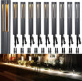 LEONLITE 10-Pack 5CCT Low Voltage Path Lights, Update 1800K2700K3000K4000K5000K Selectable, 3W LED Landscape Pathway Lights, Outdoor Landscape Lighting for Driveway, Aluminum, 12-24V AC/DC, ETL, IP65
