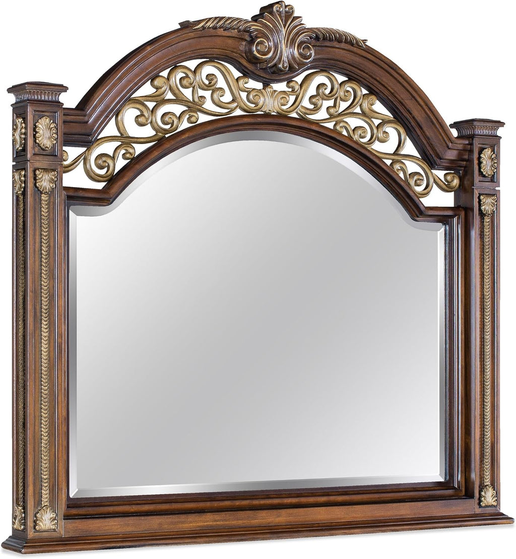 First of a Kind Marya Cherry King 5 Piece Bedroom Set