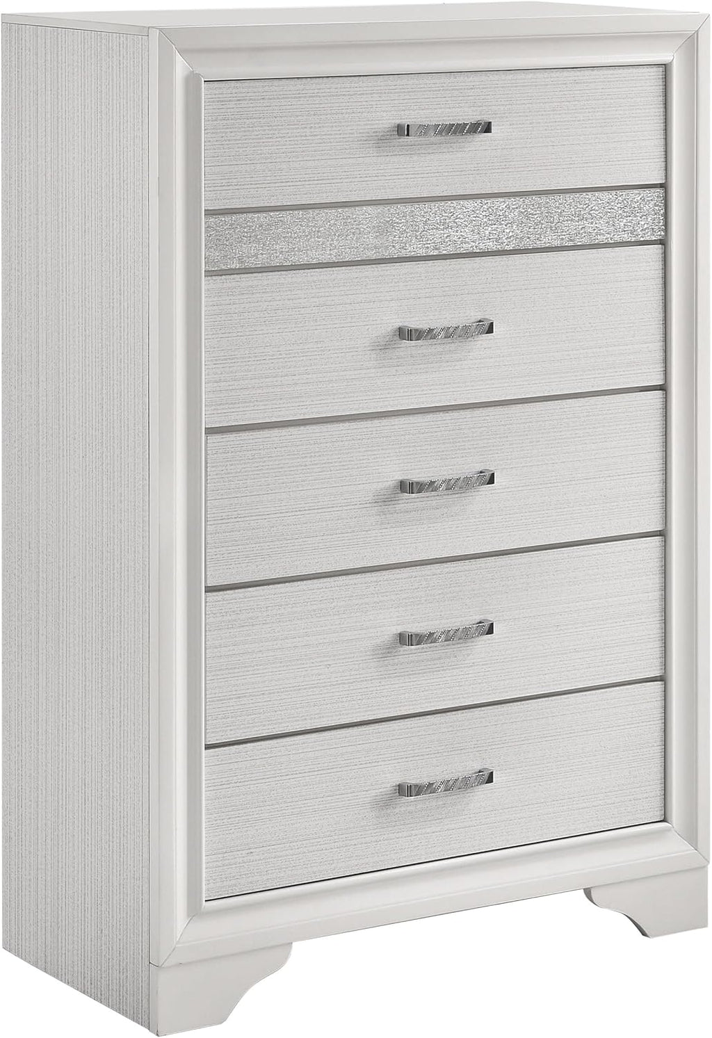 GOWE Corbin White 5-Piece Eastern King Bedroom Set