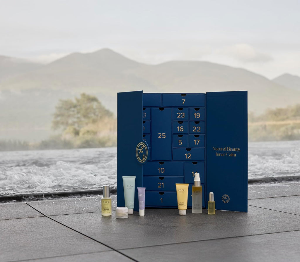 ESPA 25‑Piece Luxury Spa Beauty Gift Set Worth $874 | Luxury Beauty Spa Gift Set Includes Skincare, Essential Oils, Haircare, Bath & Body Care, Scrunchie & Candle