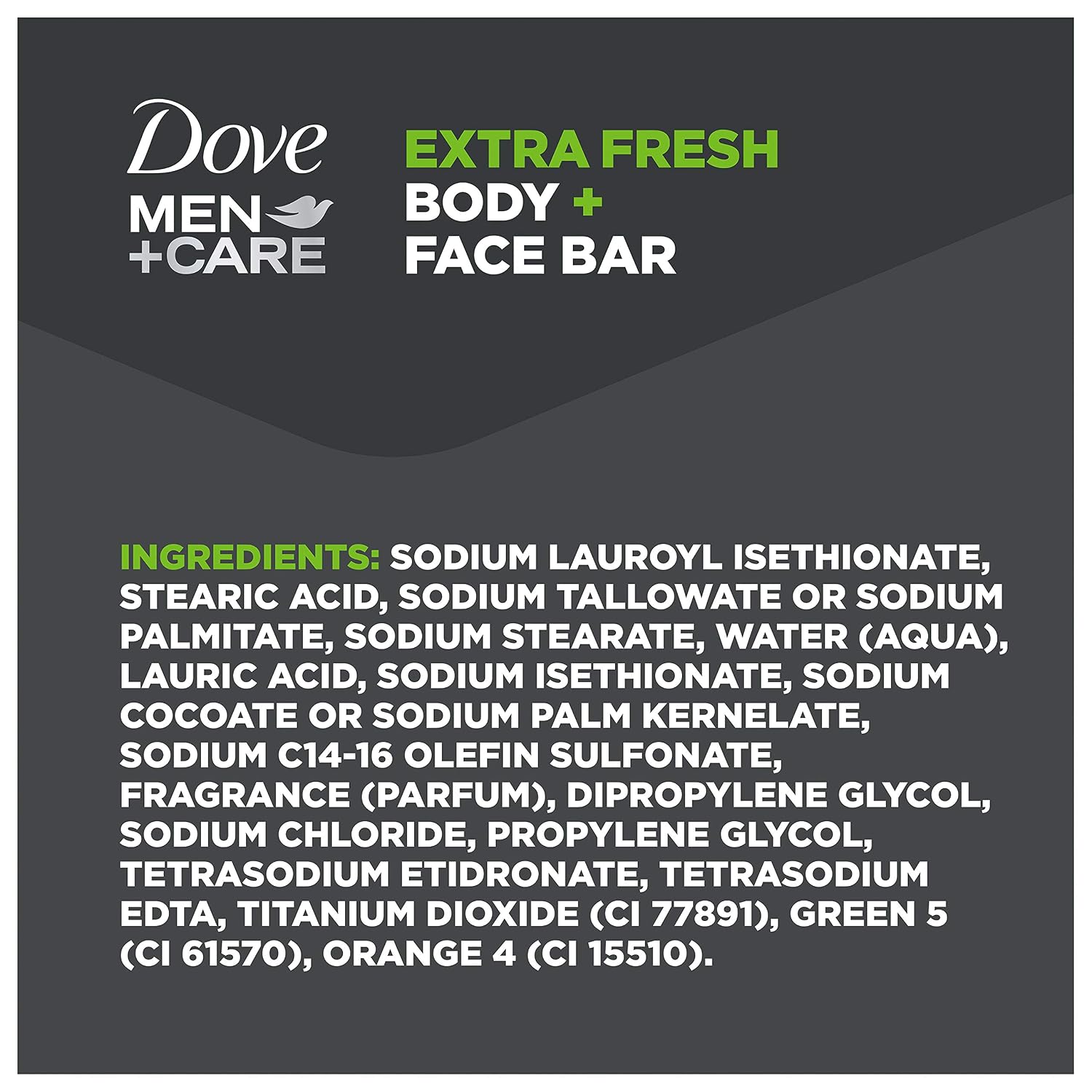 DOVE MEN + CARE 3 in 1 Bar Cleanser for Body, Face, and Shaving Extra Fresh Body and Facial Cleanser More Moisturizing Than Bar Soap to Clean and Hydrate Skin 3.75 Ounce (Pack of 72)