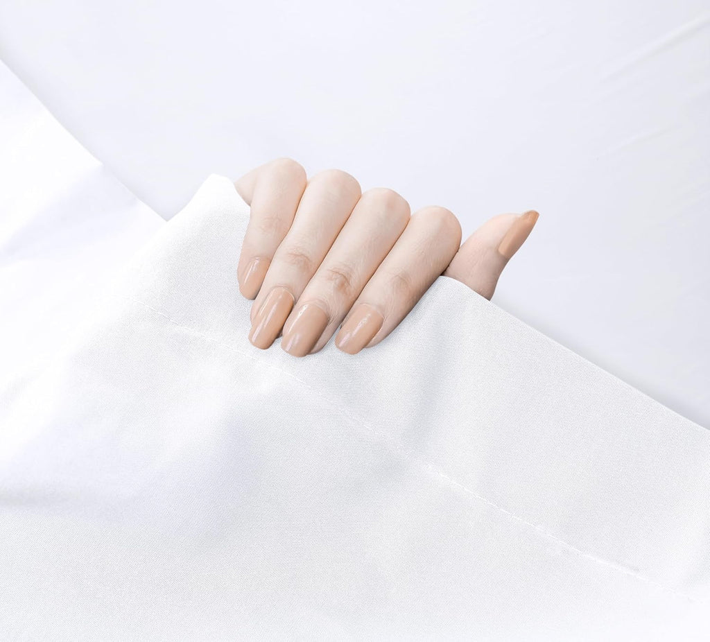 Utopia Bedding Flat Sheets - Pack of 24 - Soft Brushed Microfiber Fabric - Shrinkage & Fade Resistant Top Sheet - Easy Care (White, Twin)