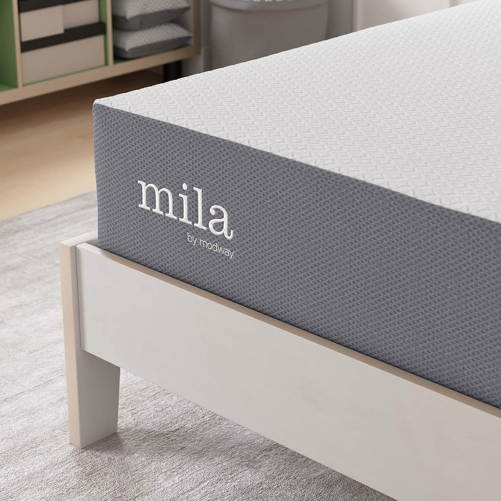Modway Mila Firm 10' Fiberglass Free Memory Foam Twin Mattress