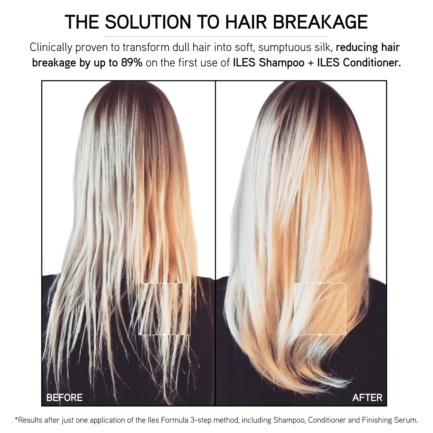 ILES FORMULA Signature Collection Deep Repair Shampoo & Conditioner w/Finishing Serum Blow Dry Cream for Dry, Damaged, Frizzy Hair - Hydrating Hair Care for Less Breakage & Healthy Hair Growth