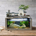 Tabletop Fountain Creative Indoor Tabletop Water Fountain Resin Fountain Waterfall Fish Tank Office Relaxation Water Fountain - Home Office Decor Tabletop Water Fountain