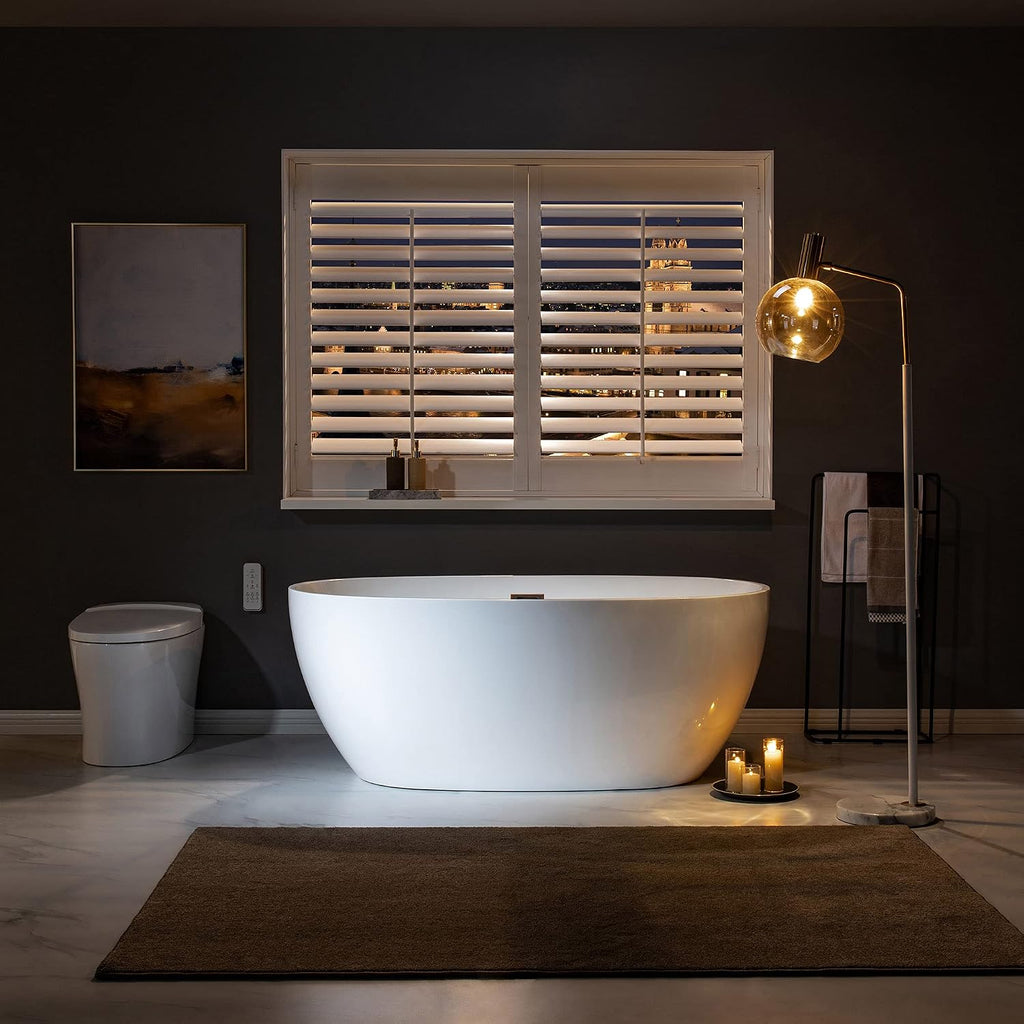 WOODBRIDGE BTA1518-ORB-Drain &O Bathtub, Oil-Rubbed Bronze