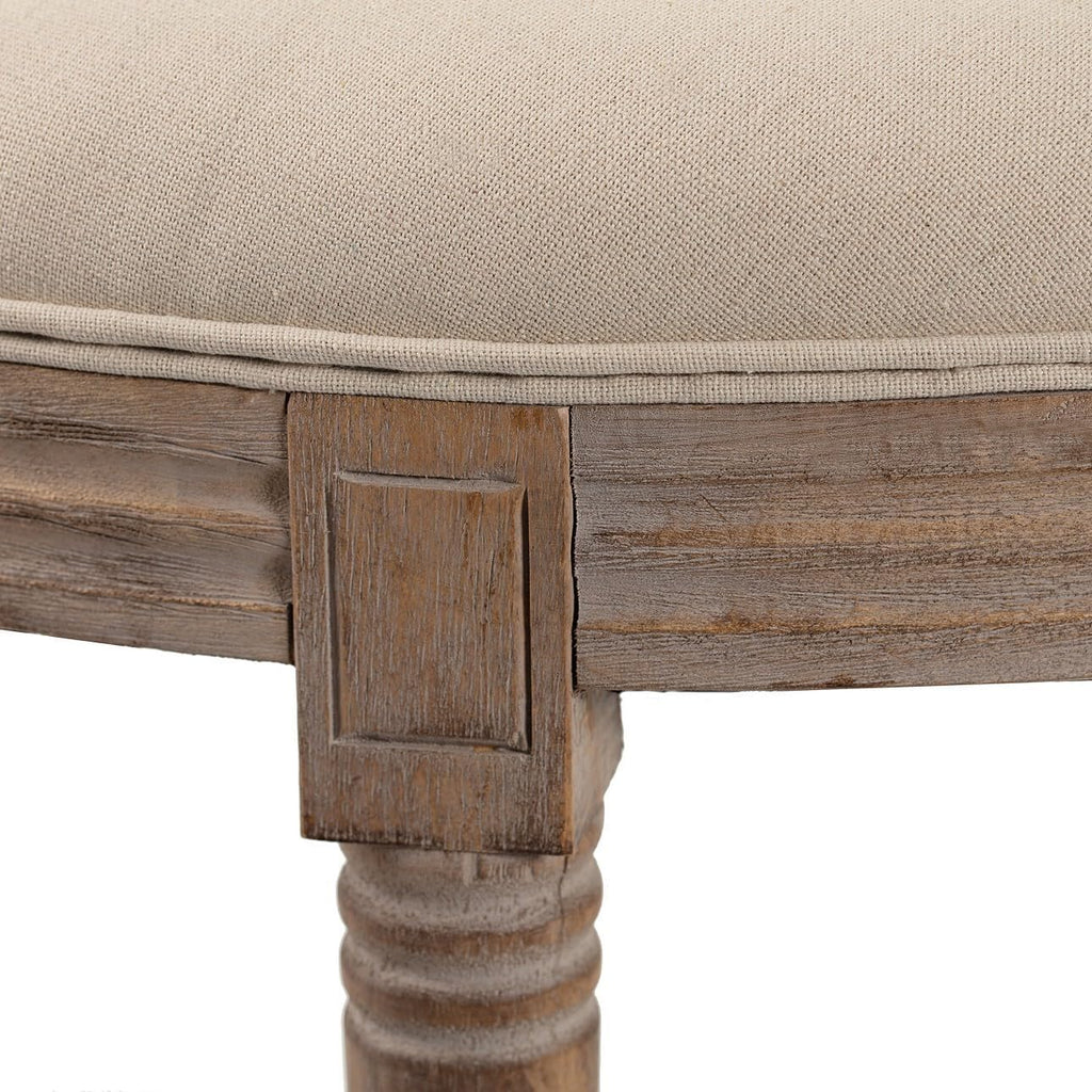 Vintage Piano Stool,Half Moon Bench - Vanity Seat/Dressing Stool/Make Up Chair/Entryway Vintage Bench/French Bench
