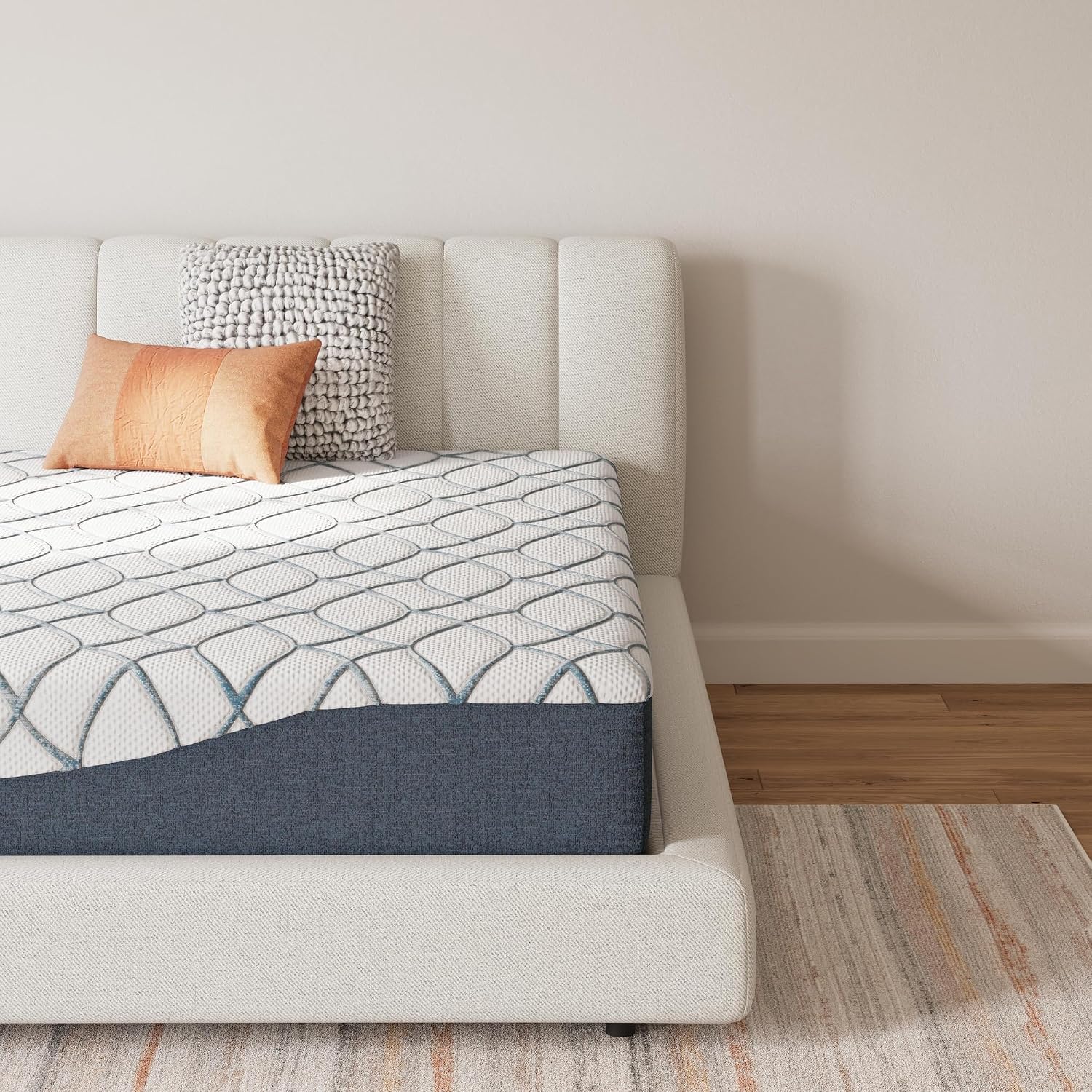 Signature Design by Ashley 12 Inch Chime Elite 2.0 Plush Green Tea Memory Foam Mattress for Cool Sleep and Pressure Relief, Twin, Fiberglass-Free, Mattress In A Box
