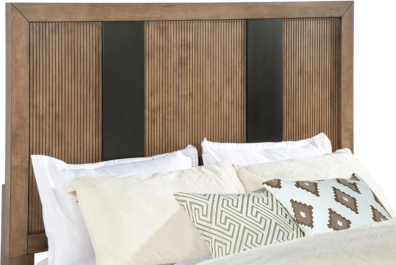 Coaster Home Furnishings Terrace Transitional 5-Piece Bedroom Set Eastern King Size Storage Panel Bed Frame 58-inch Headboard Ash Brown 224900KE-S5