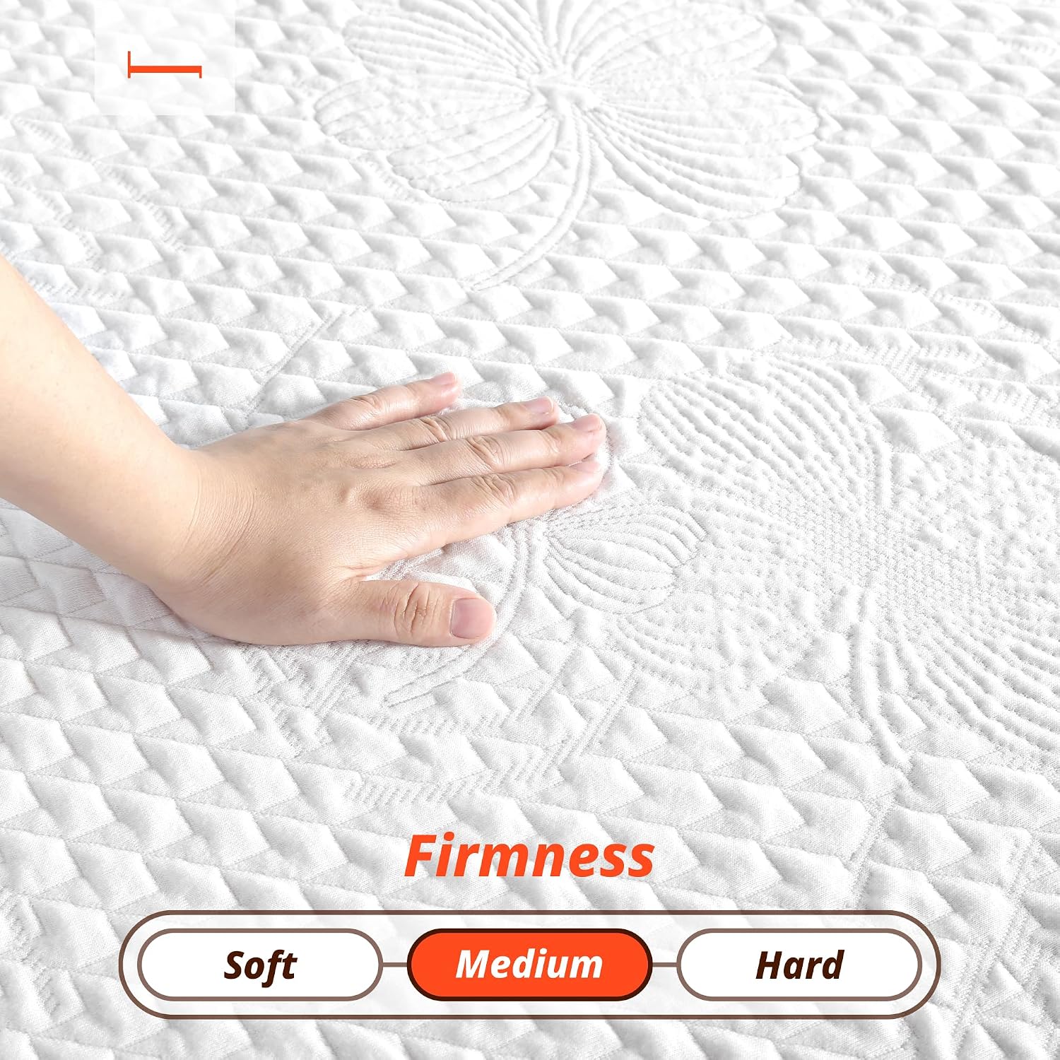 PrimaSleep Queen Mattress, 6 Inch Gel Memory Foam Mattress, Gel Infused for Comfort and Pressure Relief, CertiPUR-US Certified, Bed-in-a-Box, Medium Firm, Queen Size