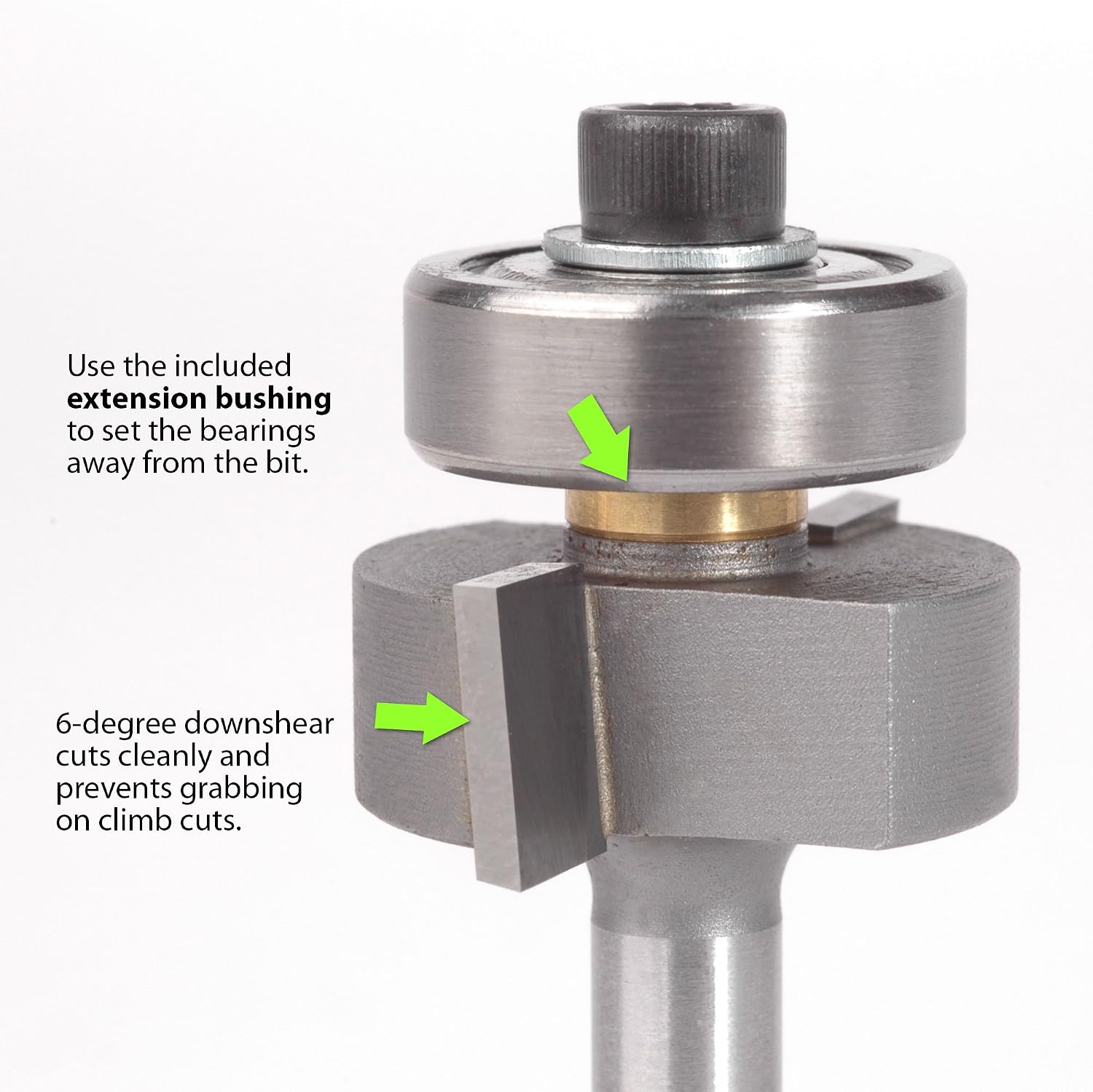 StewMac Binding Router Bit Set, Standard Set with 9 Bearing Sizes