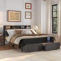 FLEXISPOT BF21Q Adjustable Bed Frame with 10 Inch Queen Size Gel Memory Foam Mattress, Viscose from Bamboo, Medium Firm, Certi-PUR & Oeko-TEX Certified, Bonus 4-Piece Queen Sheet Set Included.