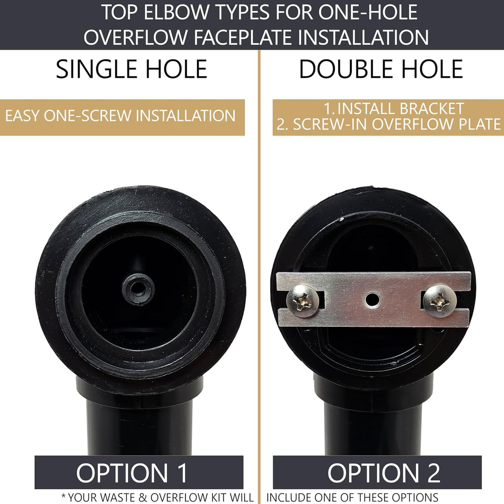 Westbrass D49311-4-12 1-1/2' x 12' Bath Waste & Overflow Assembly with Tip-Toe Drain Plug and One-Hole Faceplate-SCH. 40 ABS Pipe, 4-Pack, Oil Rubbed Bronze, 4 Count