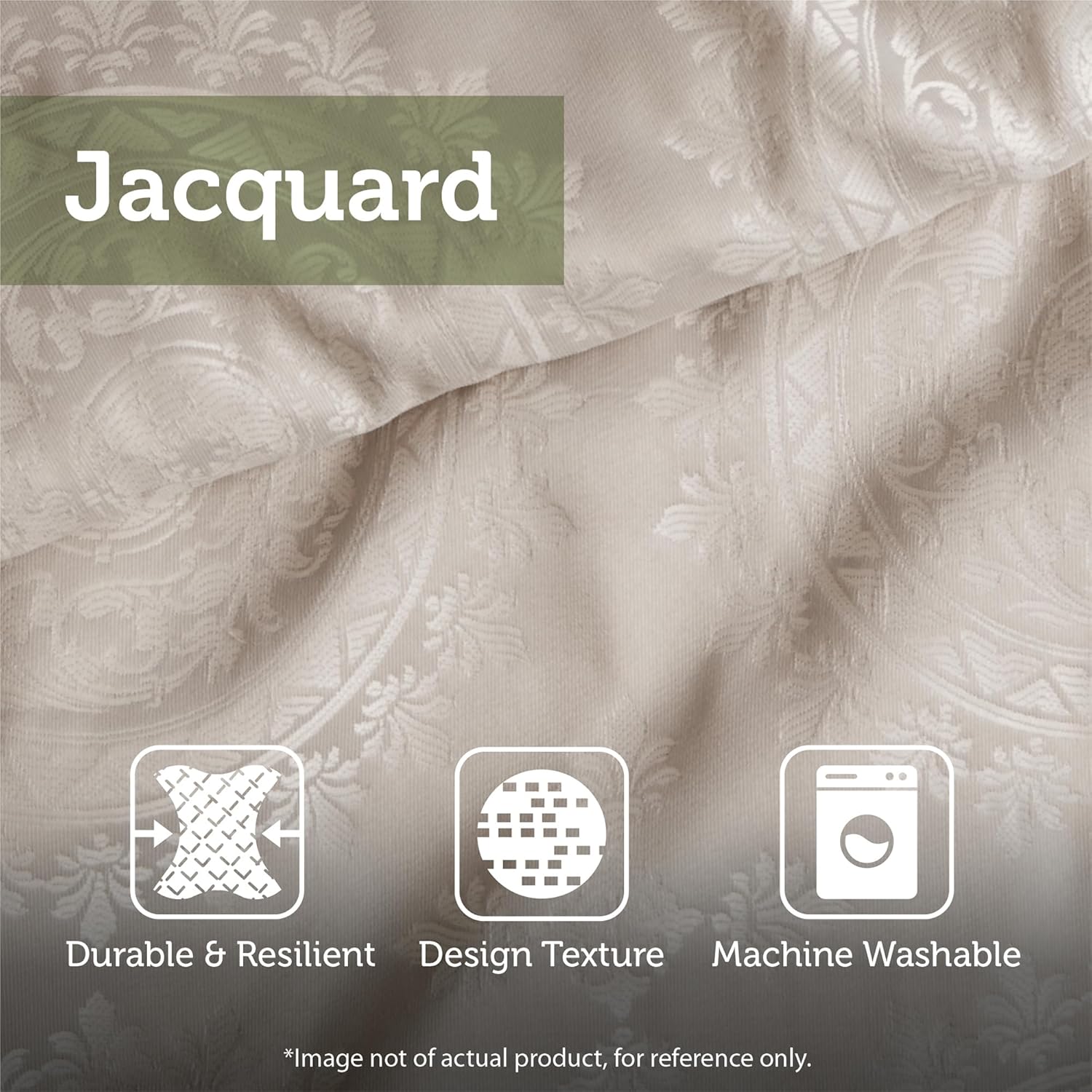 Madison Park Comforter Faux Silk-Traditional Luxurious Jacquard Design All Season Set, Matching Bed Skirt, Decorative Pillows, Queen(90'x90'), Navy 7 Piece
