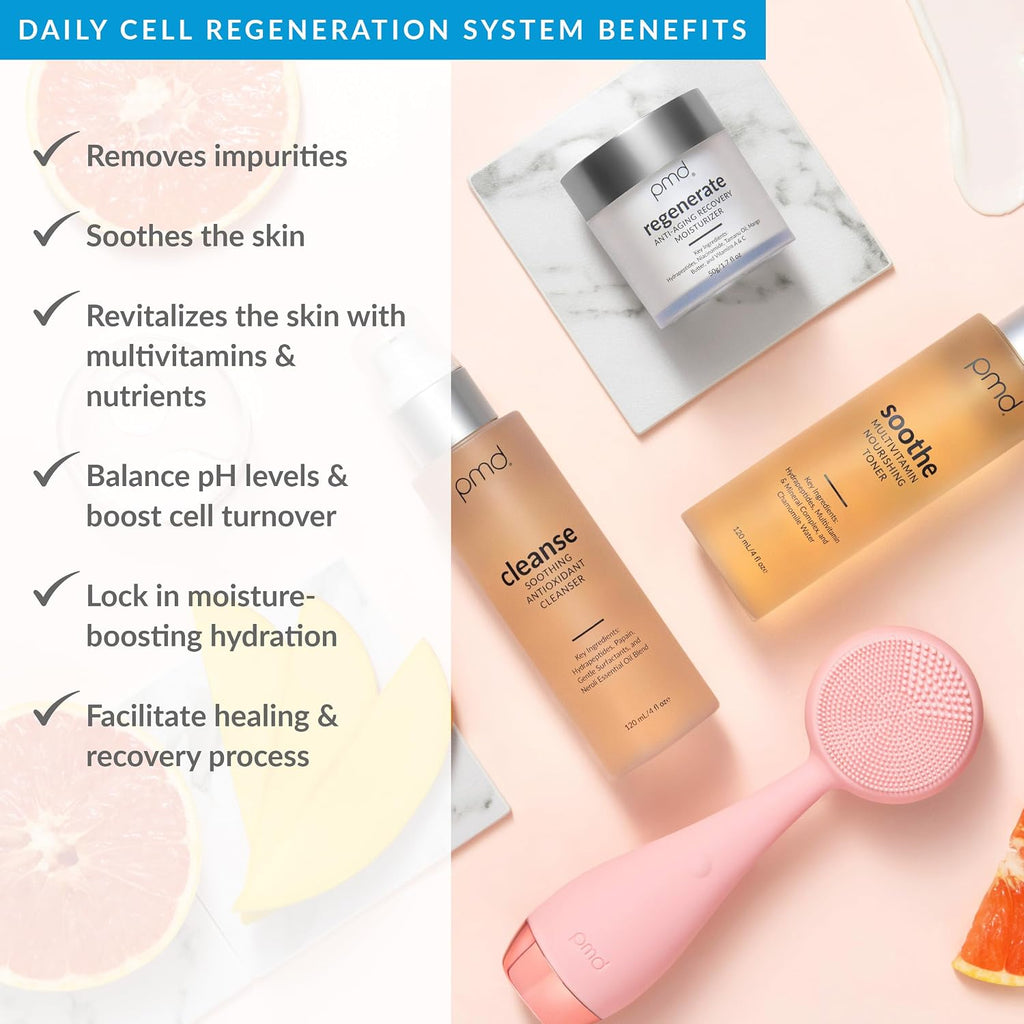 PMD Beauty Personal Microderm Elite Pro - At-Home Use, Facial Exfoliator Tool, Microdermabrasion Machine Kit for Face and Body Skincare