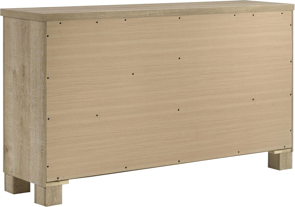 Coaster Home Furnishings Oakglen 4-Piece Queen Bedroom Set Weathered Oak 225101Q-S4