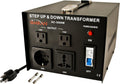 Simran AC-3000 Step Up/Down Voltage Transformer 3000 Watts Power Converter for Conversion Between 110 Volt and 220 Volts, CE Certified