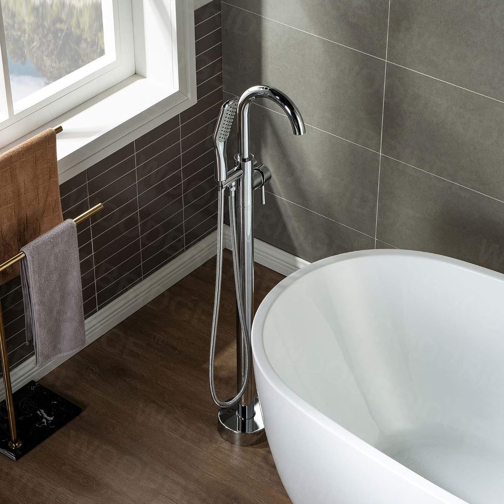 WOODBRIDGE BTA1515-C-Drain &O+ F0002CHSQ BATHTUB, With Chrome Drian