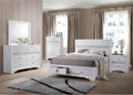 White 5-piece Eastern King Bedroom Set