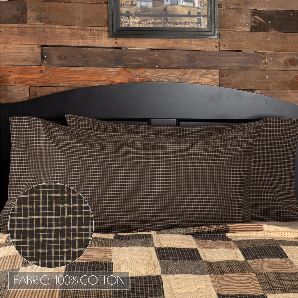 VHC Brands Kettle Grove 5 Piece King Quilt Set (1 King Quilt, 2 King Shams, 2 King Pillowcase)