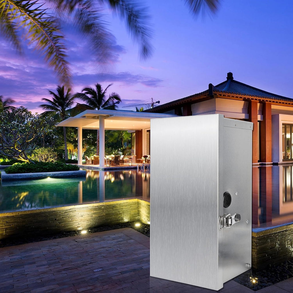 100W Low Voltage Transformer, 120V AC to 15V/14V/13V/12V AC, Outdoor Transformer for Landscape, Spot, Patio, Pathway Lighting