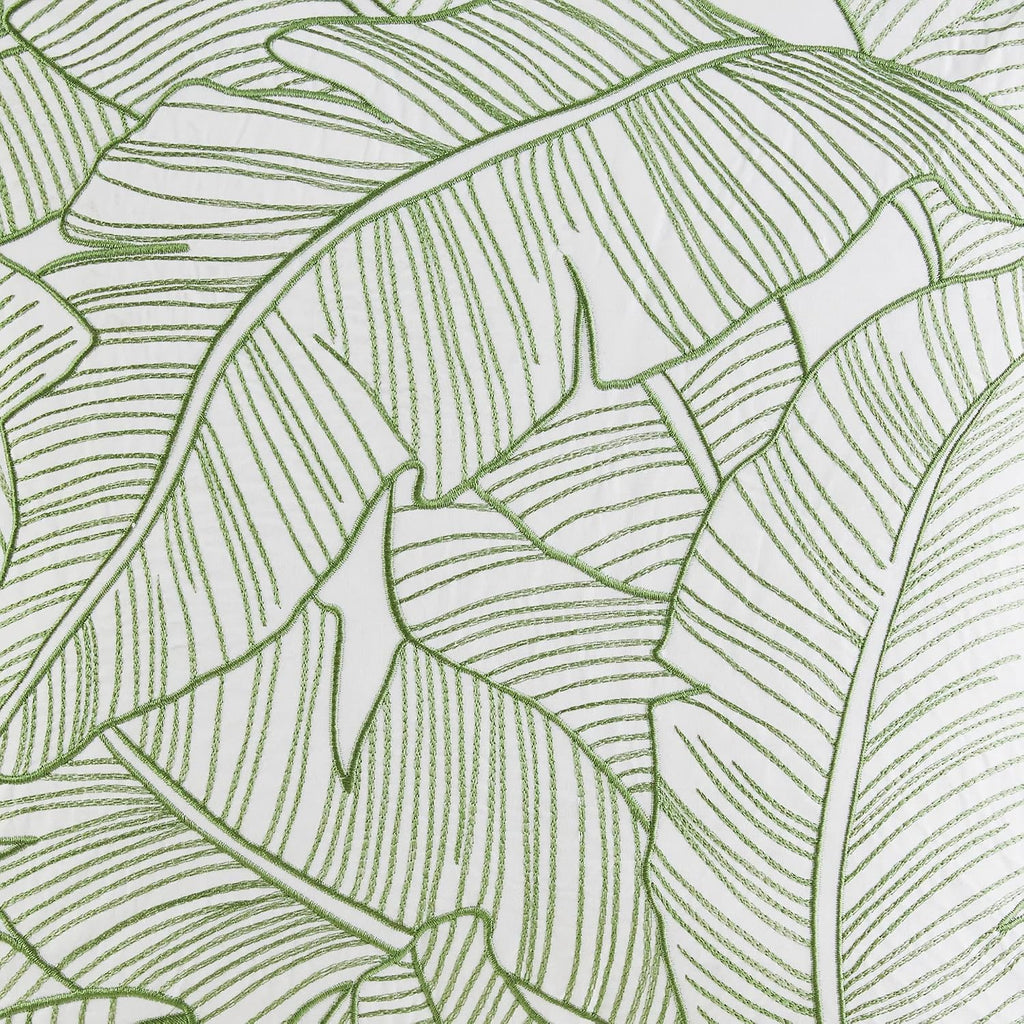 Harbor House 100% Cotton Duvet Cover, Coastal, Beach Cottage Design, All Season, Breathable Comforter Tropical Bedding, Matching Shams, Lorelai Monstera Leaf Cal King (106'x90') 5 Piece