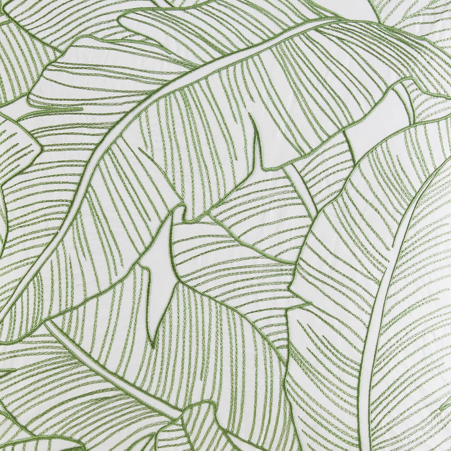Harbor House 100% Cotton Duvet Cover, Coastal, Beach Cottage Design, All Season, Breathable Comforter Tropical Bedding, Matching Shams, Lorelai Monstera Leaf Cal King (106'x90') 5 Piece