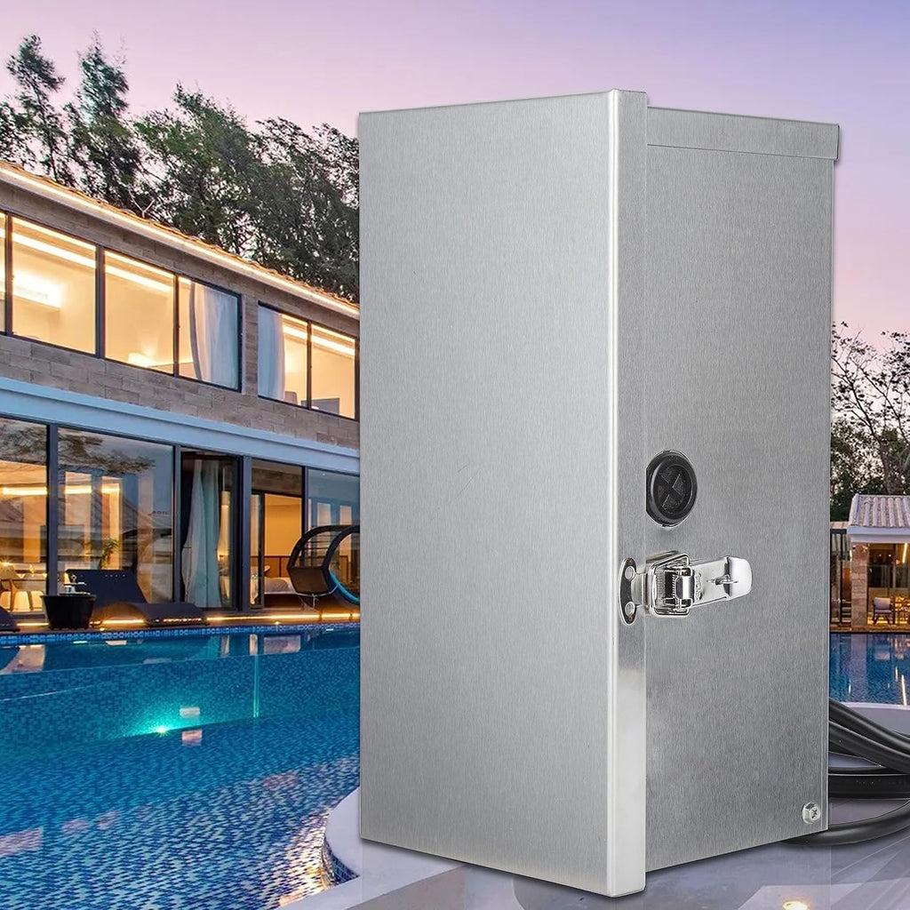 300W Low Voltage Landscape Transformer, Outdoor Transformer with Multiple Taps,Suitable for Road, Spotlight and Outdoor Landscape Lighting- ETL Certified (120V AC to 12V/13V/14V/15V AC)