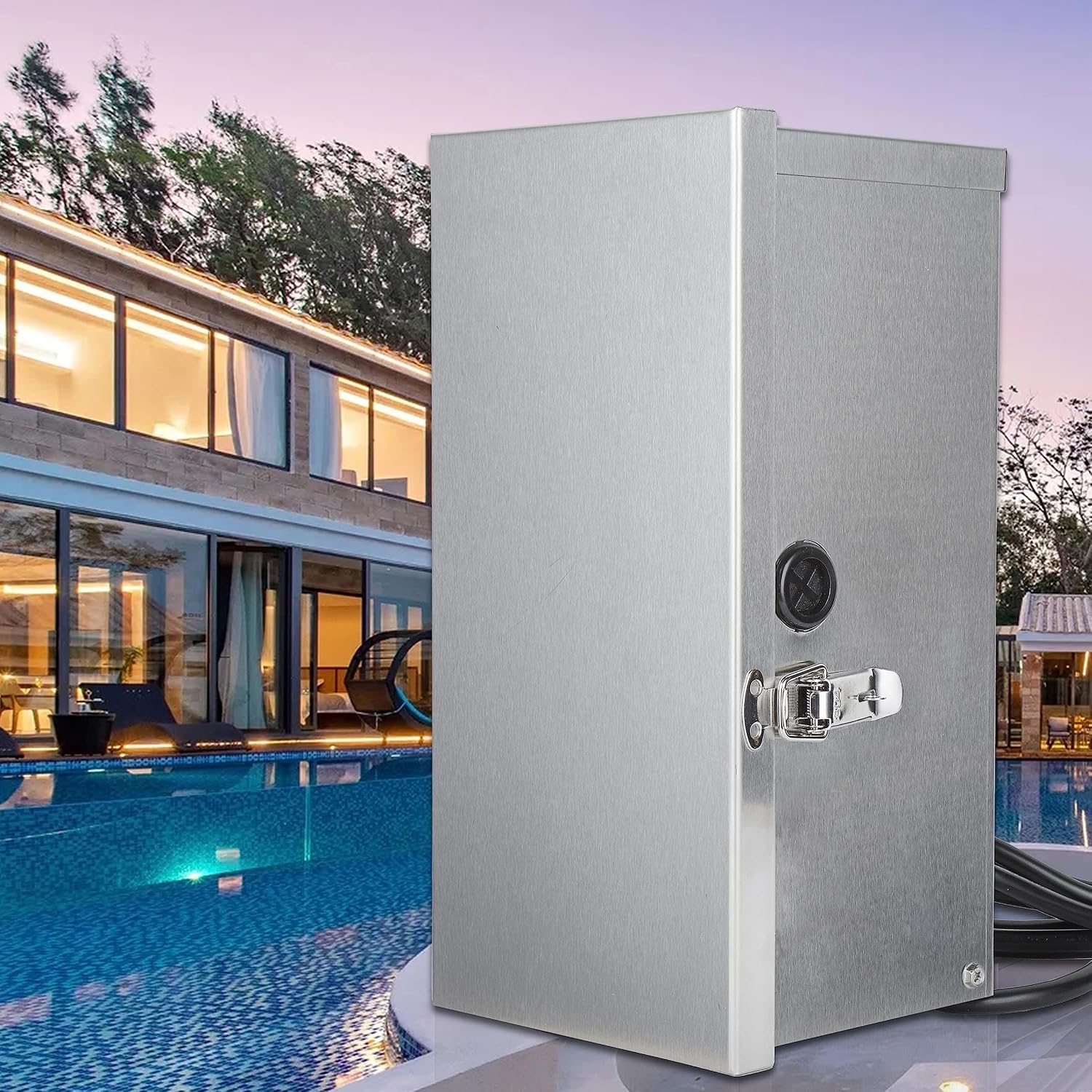 300W Low Voltage Landscape Transformer, Outdoor Transformer with Multiple Taps,Suitable for Road, Spotlight and Outdoor Landscape Lighting- ETL Certified (120V AC to 12V/13V/14V/15V AC)
