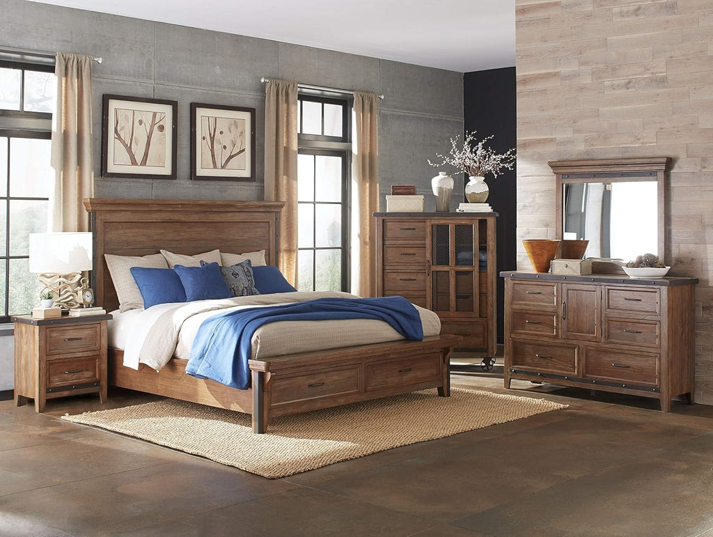 Intercon Taos Queen Size 4 Piece Storage Bedroom Set