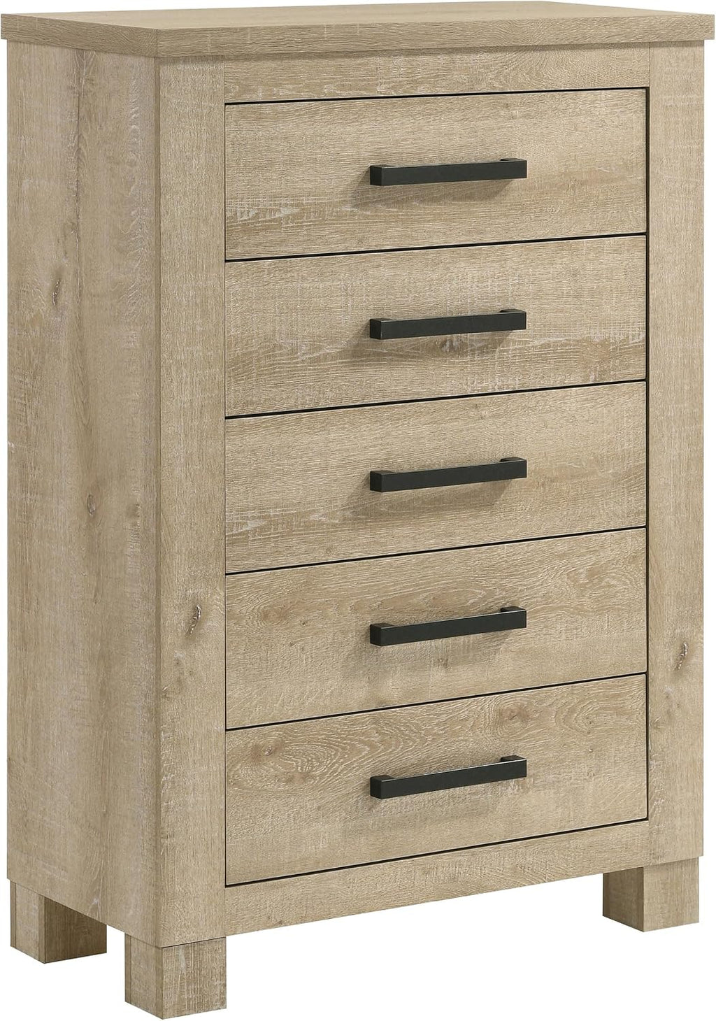 Coaster Home Furnishings Oakglen 5-Piece California King Bedroom Set Weathered Oak 225101KW-S5
