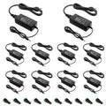 ALITOVE 12 Volt Power Supply 12V 5A Power Adapter AC 100-240V to DC 12V 60W Converter LED Driver Transformer with 5.5x2.5mm Plug for LED Strip Light CCTV Camera Webcam Router Radio transceiver,10pack