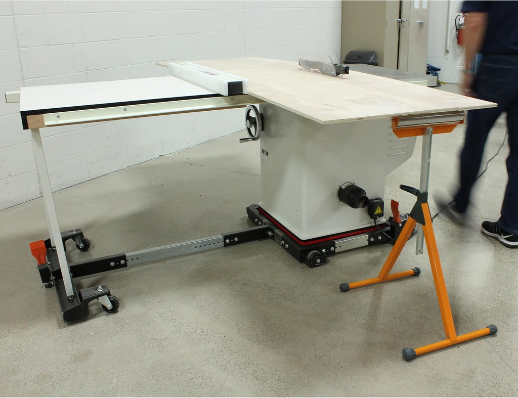 BORA Portamate PM-3245 Mobile Base T-Extension for Bora Portamate PM-3500 or PM-3550 Mobile Base, For Moving Large Machinery And Fence Systems,Black