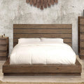 24/7 Shop at Home Bedroom set, King, Oak Coimbra Rustic Natural Tone